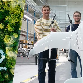 Hydrogen Power for Delivery Drones: Wingcopter and ZAL Start Joint Development