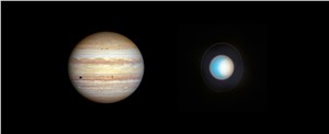 Hubble's new views of Jupiter and Uranus