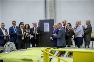 Inauguration of Gripen production line in Brazil