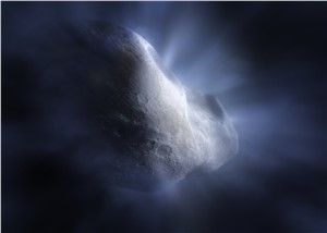 Artist's concept of Comet 238P/Read