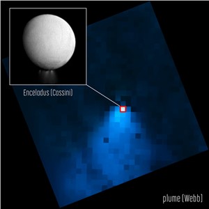 Enceladus (NIRCam Image)