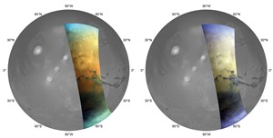 Building a mosaic of Mars