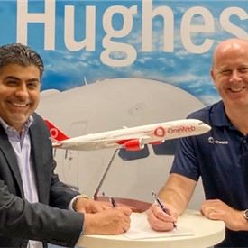 Image - Hughes Launches OneWeb LEO In-Flight Solutions to Airlines Worldwide