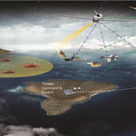 Image - NGC MQ-4C Triton Flying Test Bed Demons Targeting Capability During Northern Edge 2023