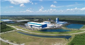 Blue Origin's launch and manufacturing complex Blue Origin &copy;