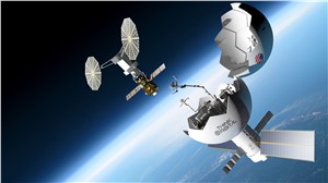 ThinkOrbital's ThinkPlatform in low Earth orbit ThinkOrbital &copy;