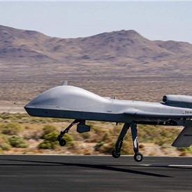 GA-ASI Performs 1st Flight of New Heavy Fuel Engine for Gray Eagle ER