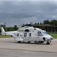 Fokker Services Receives NLD-MAR-145 Accreditation for Base Maintenance of the RNLAF NH90 Helicopter