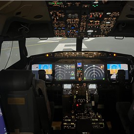 Image - The 2nd B737 MAX Simulator is Ready for Training at BAA Training Spain