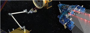 Service spacecraft using capture tool