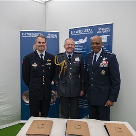Wedgetail Trilateral Joint Vision Statement Signed at RIAT