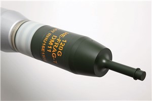Rheinmetall 120mm HE D11 tank ammunition