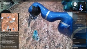 Robot's eye view of Surface Avatar test