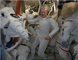 Preparing spacesuits