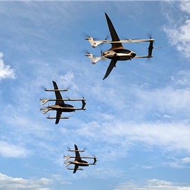 Image - AutoFlight Makes History with World's 1st Formation Flight of 3 full-scale eVTOL Aircraft