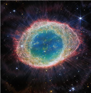 detailed beauty of Ring Nebula (NIRCam image)
