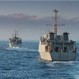 Image - Exail Delivers Navigation Systems to the Spanish Navy Turia M34 Minehunter