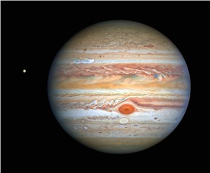 Hubble: new image of Jupiter and Europa