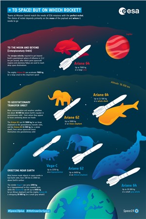 To space! But on which rocket?