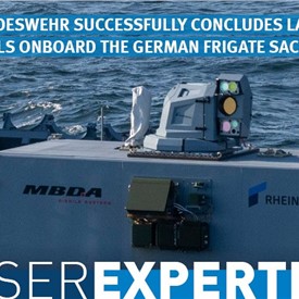 Bundeswehr Successfully Concludes Laser Weapon Trials at Sea
