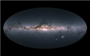 Gaia's sky in colour