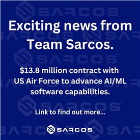 Sarcos Awarded $13.8M Contract by USAF for Advancement of Its AI/ML Software