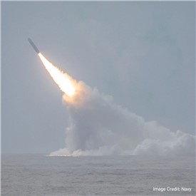 LM and US Navy Demo Submarine-Launched Ballistic Missile