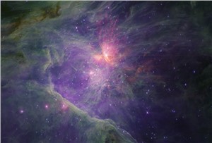 Long-wavelength NIRCam Orion mosaic in ESASky