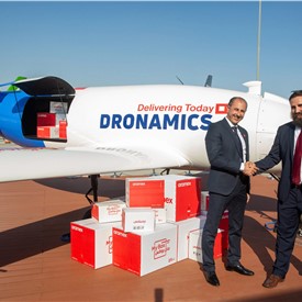 Dronamics and Aramex to Partner on Cargo Drone Deliveries Globally