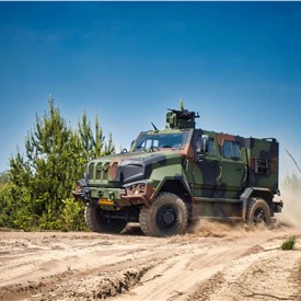 IDV Delivers the 1st MTV "12KN" Vehicle to the Dutch Armed Forces
