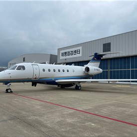 Embraer's Praetor 600 Aircraft Delivered to South Korea's Flight Inspection Services Center