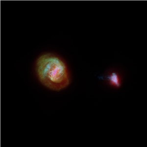 View of the Milky Way's neighbouring galaxies