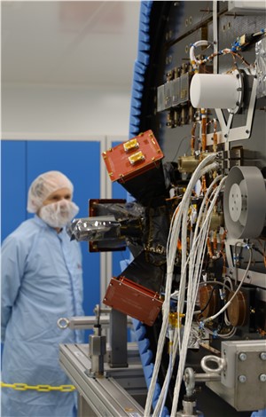 Covered edge of Occulter disc