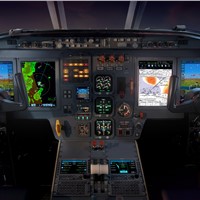 Universal Avionics InSight Flight Display System certified on Falcon 2000/EX