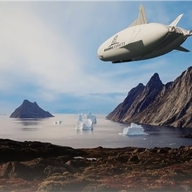 Image - Grands Espaces reserves Airlander 10 aircraft for experiential travel to the Arctic