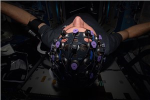 Marcus Wandt at work in space