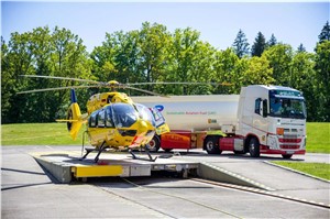 H145 sustainable aviation fuel (SAF) refueling