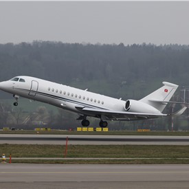 Image - SD Equips 1st Delivered Dassault Falcon 6X With "Nose-to-tail" Connectivity.