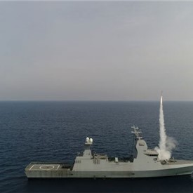 Image - IDF Announces Rafael's C-DOME 1st Combat Interception of Hostile Target at Sea