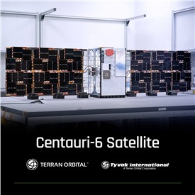 Image - Terran Orbital's Tyvak International Centauri-6 Satellite Successfully Deployed into Orbit