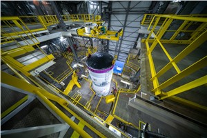 At the top of the first Ariane 6 central core