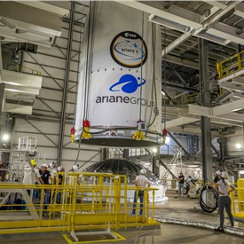 Upper Composite Mounted onto the 1st Ariane 6 Flight Model