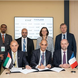 EDGE and Thales Announce a Strategic Partnership for Radio Communications Development and Manufacturing in the UAE