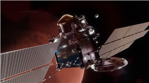 Earth Return Orbiter captures Mars samples