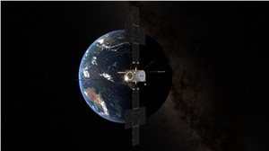 Juice flies by Earth