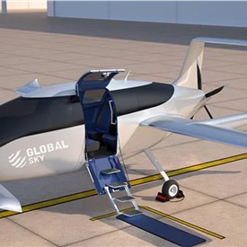 Voltaero Expands its Market Scope to Southeast Asia With Global Sky's Pre-order for 15 Cassio Electric-hybrid Aircraft