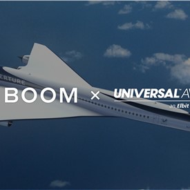 Image - Boom Supersonic Selects Universal Avionics ClearVision Enhanced Flight Vision for Overture Aircraft