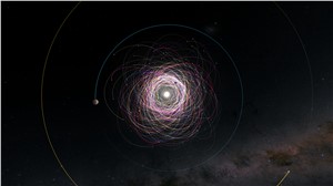 Gaia maps 150000+ asteroid orbits