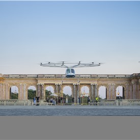 Volocopter Conducts 1st eVTOL Flight at the Palace of Versailles
