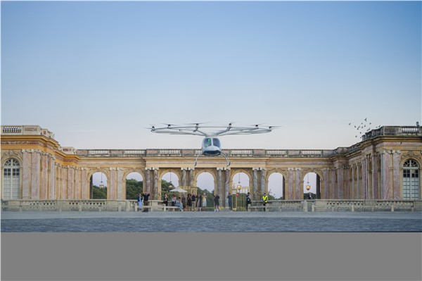 Volocopter Conducts 1st eVTOL Flight at the Palace of Versailles
